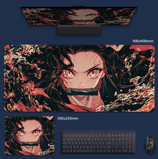 Demon Slayer: Kimetsu no Yaiba Nezuko Kamado Demon Form Mouse Pad