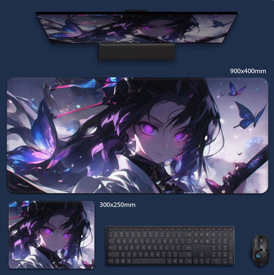 Demon Slayer: Kimetsu no Yaiba Insect Hashira Shinobu Kocho Indomitable Will Mouse Pad