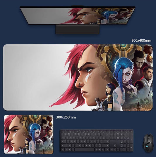 League of Legends Arcane Poster Mouse Pad