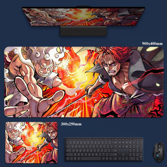 One Piece Luffy VS Shank Mouse Pad