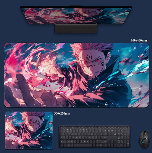 Jujutsu Kaisen Ryomen Sukuna Divine Flame Mouse Pad